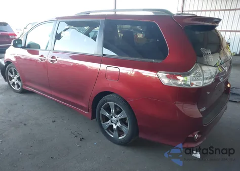 2017 Toyota Sienna Se 8 Passenger from USA, damaged, VIN 5TDXZ3DC2HS828053